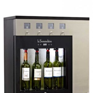 Диспенсер охлаждаемый для винных бутылок La Sommeliere DVV4SSE