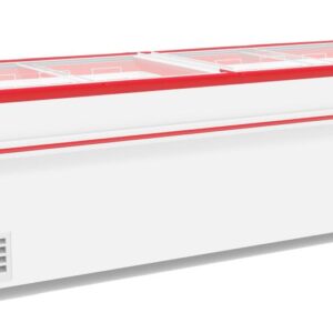 Ларь-бонета морозильная FROSTOR F 2500 B красная